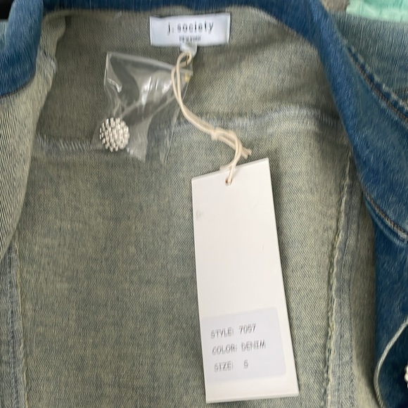 J.Society denim shirt/jacket - Picture 3 of 6
